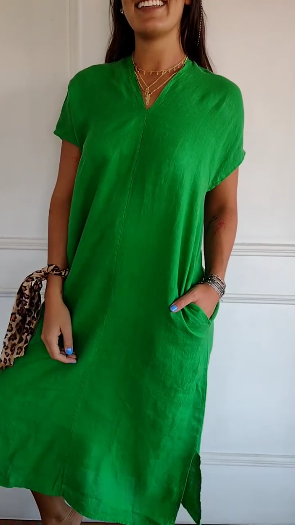 Greece – Tummy Flattering Dress