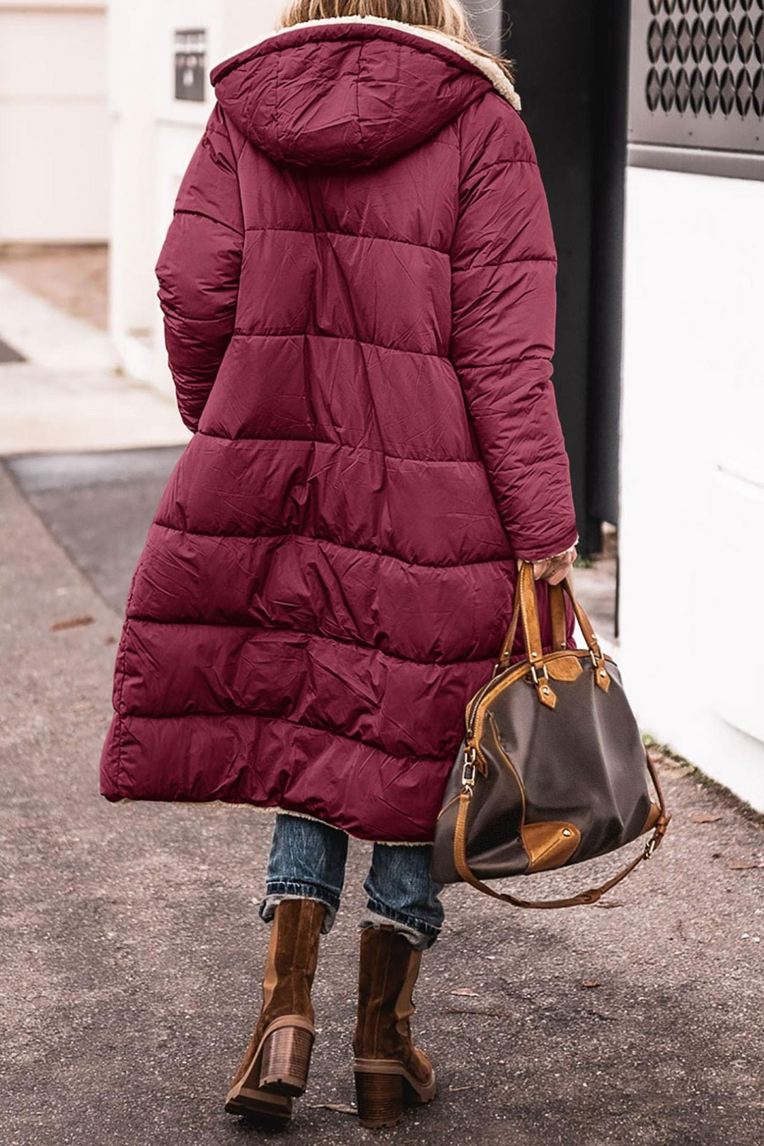 Laluna | Elegant Reversible Coat for Women
