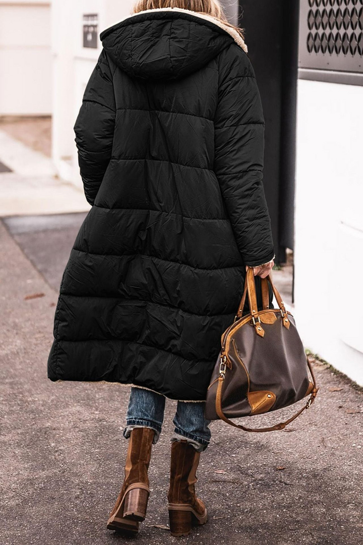Laluna | Elegant Reversible Coat for Women
