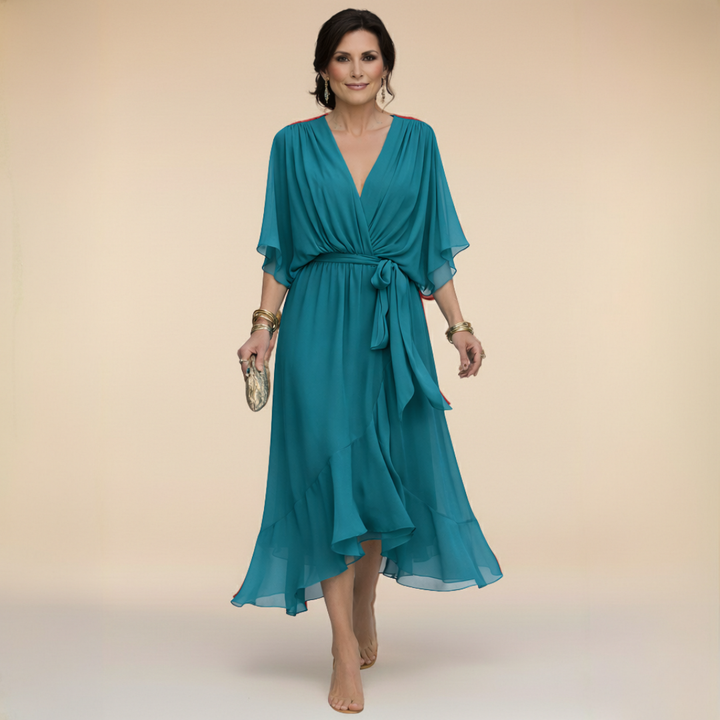 LISA | Flowing Chiffon Dress