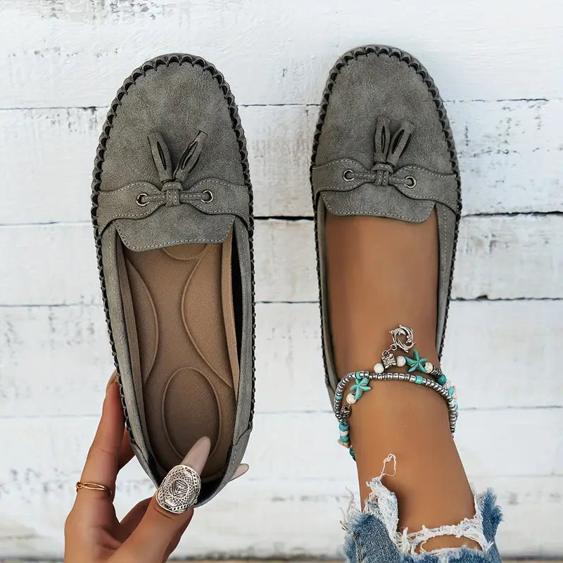 Coastal Comfort – Moccasin-Style Loafers