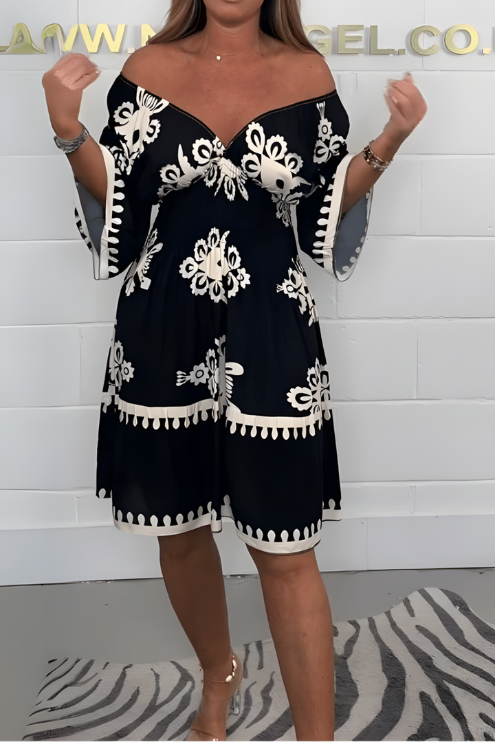 Mila - Flattering Knee Length Dress