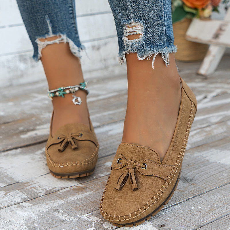 Coastal Comfort – Moccasin-Style Loafers