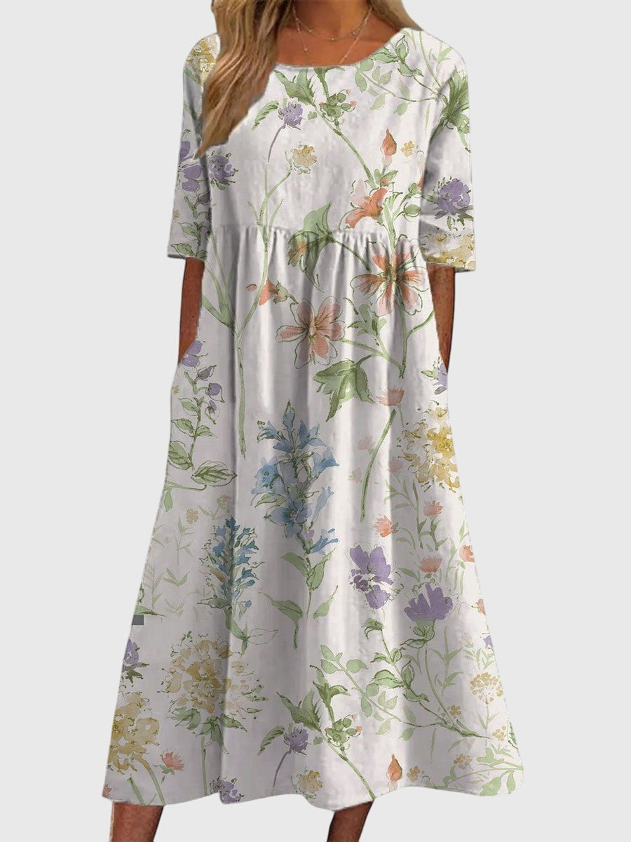 Lynley - Relaxed Midi Dress
