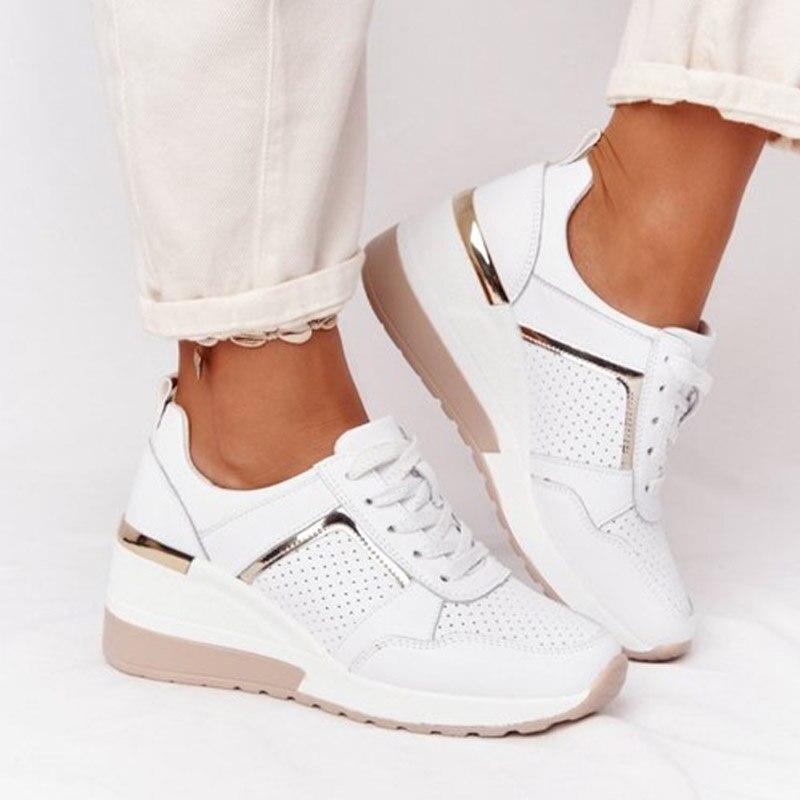 Lauren™ | Comfortable High Heel Orthopedic Sneakers
